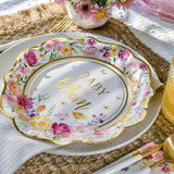 Baby in Bloom 62pc Floral Tableware Set