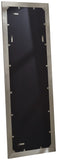 Hepburn Glass Full Length Contemporary Mirror with Brushed Trim - Perfect for Any Room Decor