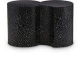 Dimple - 2 Piece Modular End Table - Terazzo Finish