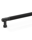 DESIGN4602 Modern Retro Knurled Pulls for Charcoal Gray & White Cabinets | 5", Satin Nickel