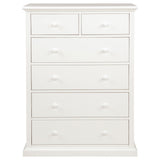 Sumerlin 6-drawer Bedroom Chest of Drawers White