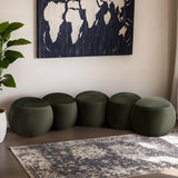 Apollo Velvet Upholstered Bench