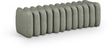 Atticus Vegan Leather Upholstered Bench
