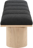 Pavilion Bench - Luxurious Channel-Tufted Seating with Art Deco Design for Elegant Home Spaces