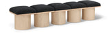 Pavilion Bench - Luxurious Boucle Fabric Seating with Art Deco Design for Stylish Home Decor