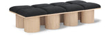 Pavilion Bench - Luxurious Channel-Tufted Seating with Art Deco Design for Stylish Home Decor