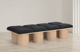 Pavilion Bench - Luxurious Channel-Tufted Seating with Art Deco Design for Stylish Home Decor