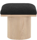 Pavilion Stool - Luxurious Boucle Fabric Bench with Art Deco Design for Stylish Seating Solutions