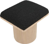 Pavilion Stool - Luxurious Boucle Fabric Bench with Art Deco Design for Stylish Seating Solutions