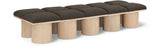 Pavilion Bench - Luxurious Channel-Tufted Design with Art Deco Style for Entryway or Bedroom Decor