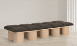 Pavilion Bench - Luxurious Channel-Tufted Design with Art Deco Style for Entryway or Bedroom Decor