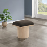 Pavilion Stool - Luxurious Boucle Fabric Bench with Art Deco Design for Stylish Seating Solutions