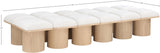 Pavilion Bench - Luxurious Channel-Tufted Seating with Art Deco Design for Entryway or Bedroom
