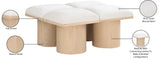 Pavilion Bench: Stylish Art Deco Design with Luxurious Cushioning for Entryway and Bedroom Seating