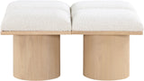 Pavilion Bench: Stylish Art Deco Design with Luxurious Cushioning for Entryway and Bedroom Seating