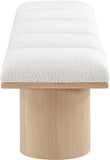 Pavilion Bench - Luxurious Channel-Tufted Seating with Art Deco Design for Elegant Home Spaces