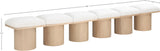 Pavilion Bench: Elegant Art Deco Design with Luxurious Channel-Tufted Cushion for Stylish Seating