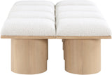 Pavilion Bench - Luxurious Channel-Tufted Seating with Art Deco Design for Stylish Home Decor