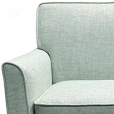 Slipcover Accent Armchair Single Sofa Chair, Mint