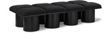 Pavilion Elegant Boucle Fabric Bench - Stylish Art Deco Seating for Entryway, Bedroom & Beyond