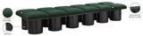 Pavilion Stylish Boucle Fabric Bench – Art Deco Design with Luxurious Cushion for Modern Spaces