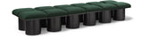 Pavilion Stylish Boucle Fabric Bench – Art Deco Design with Luxurious Cushion for Modern Spaces