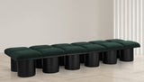 Pavilion Stylish Boucle Fabric Bench – Art Deco Design with Luxurious Cushion for Modern Spaces