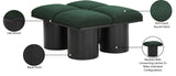 Pavilion Elegant Boucle Fabric Bench – Luxurious Seating with Art Deco Flair for Any Room Decor