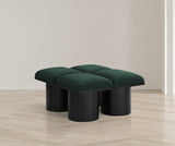 Pavilion Elegant Boucle Fabric Bench – Luxurious Seating with Art Deco Flair for Any Room Decor