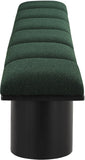 Pavilion Exquisite Boucle Fabric Bench with Art Deco Design - Stylish Seating for Any Space