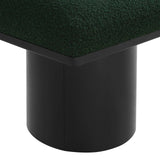 Pavilion Stool - Stylish Art Deco Boucle Fabric Bench with Luxurious Cushion for Any Space