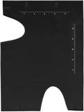 Soleil Mirror - Unique Puzzle-Shaped Art Deco Design with Glamorous Black and Silver Accents