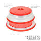 Collapsible Microwave Food Cover - Large