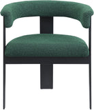 Romeo Dining Chairs - Stylish Set of 2 with Comfortable Curved Backs and Durable Matte Black Frame
