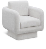 Alessandra Swivel Accent Chair - Overstuffed Comfort with Contemporary Design for Stylish Spaces