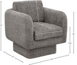 Alessandra Swivel Accent Chair - Overstuffed Comfort with Contemporary Design for Stylish Spaces