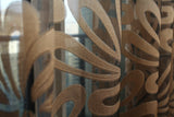 Barcelona - Sheer Curtain Panel - Dark Khaki