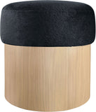 Nimes - Ottoman / Stool With Natural Base