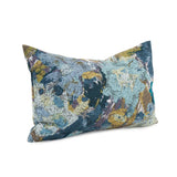 Pillow 14 x 22 Stanton Turquoise - Down Alternative Insert