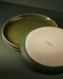 Stoneware Flat Dinner Plate | Edan 11.2"