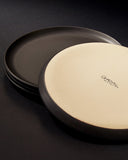 Stoneware Flat Salad/Dinner Plate | Edan 9.4"