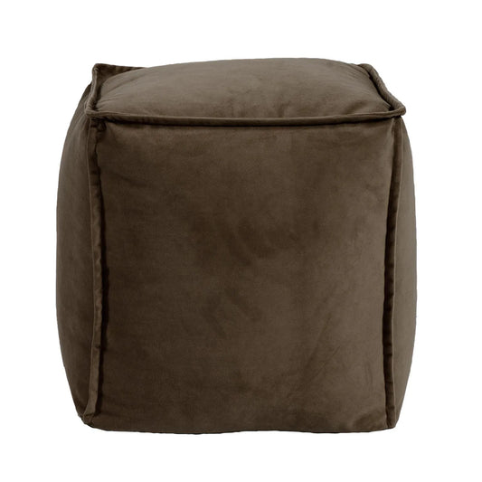 Square Pouf Bella Chocolate