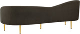 Ritz Boucle Fabric Sofa – Chic Elegance with Gold Metal Legs for Modern Living Room Style & Comfort