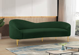 Ritz Boucle Fabric Sofa – Chic Elegance with Gold Metal Legs for Modern Living Room Style & Comfort
