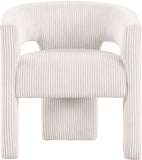 Riz Corduroy Upholstered Accent Chair / Dining Chair