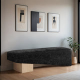Alora Fabric Upholstered Bench