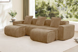 HARRISON 108" 3-Seater Sofa with 2 Ottomans