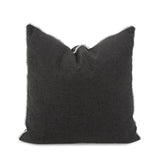 20 x 20 Outdoor Pillow with Dec Cord- Seascape Charcoal- Poly Insert