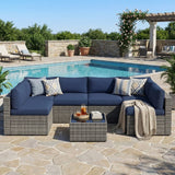All Weather Outdoor 7-Piece Patio Furniture Set