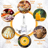 Moss & Stone 300W Hand Blender with Chopper & Whisk